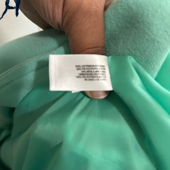 Old Navy Mint Pea Coat - Picture 8 of 8